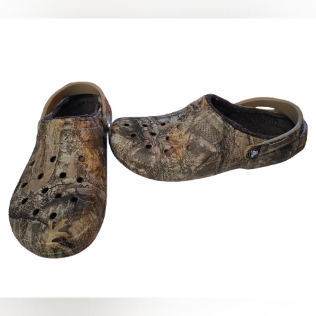 Clogs Crocs Classic Lined Clogs Realtree Edge Camo 13